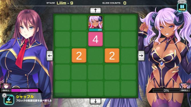 Pretty Girls 2048 Strike 