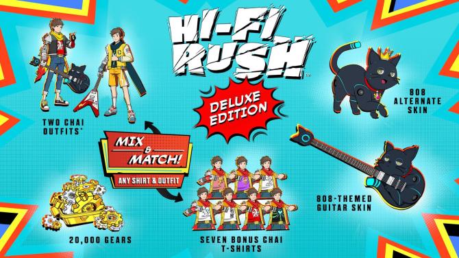 Hi-Fi RUSH Deluxe Edition EU Xbox Series X|S / Windows 10/11 CD Key 