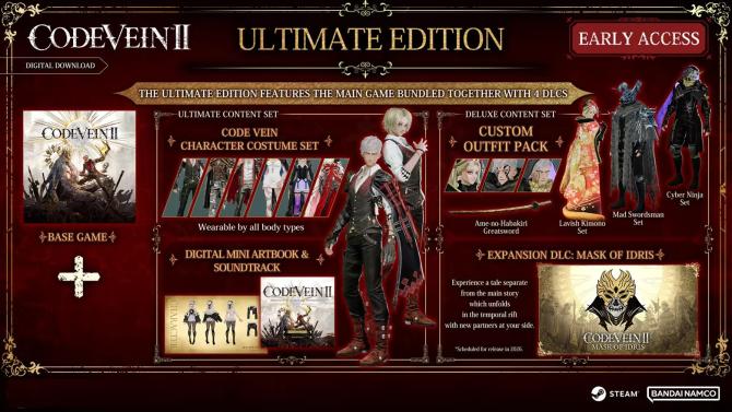 CODE VEIN II Ultimate Edition EU Xbox Series X|S CD Key 