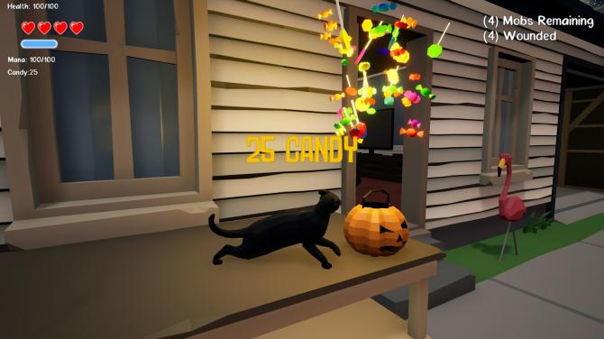 Cat Saves Halloween 