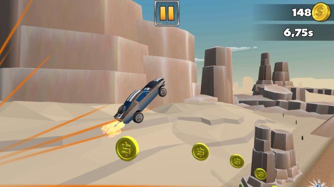 Race in Desert 