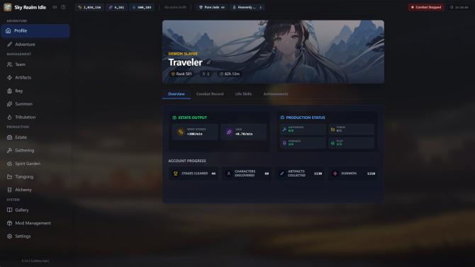 Sky Realm Idle 