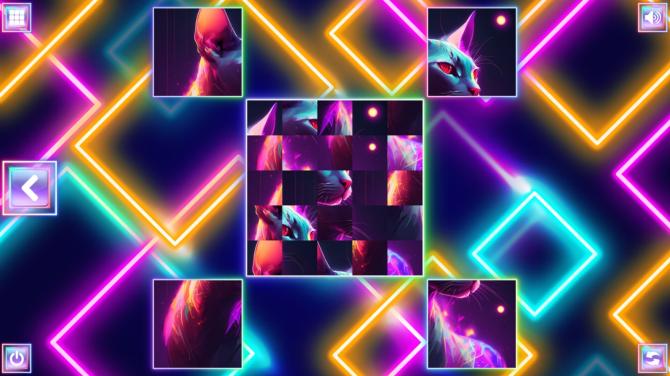 Neon Fantasy: Cats 
