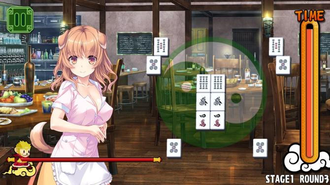 Pretty Girls Mahjong Solitaire [GREEN] 