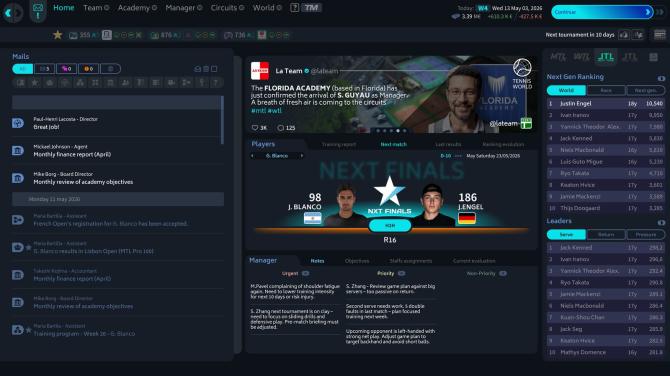Tennis Manager 26 