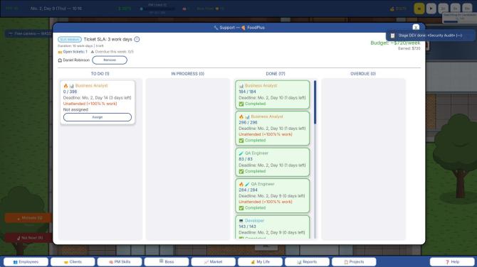 Project manager SIM 