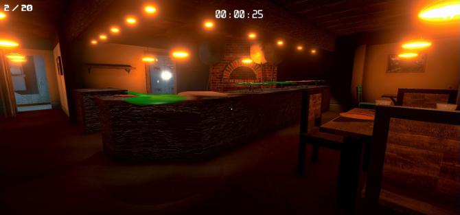 3D PUZZLE - Pizza Shop 1 