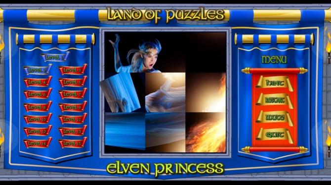Land of Puzzles: Elven Princess 