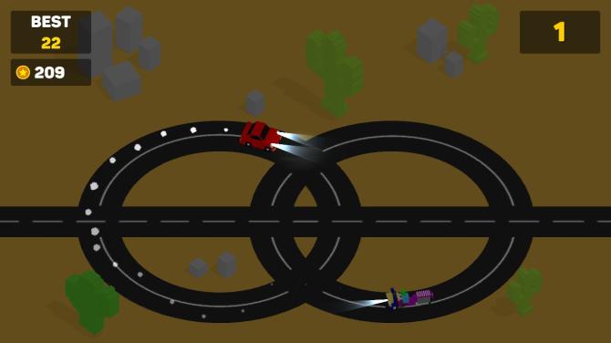 Pixel Traffic: Circle Rush 