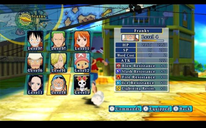 One Piece Unlimited World Red 