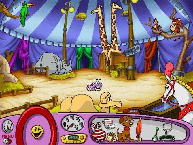 Putt-Putt Joins the Circus 