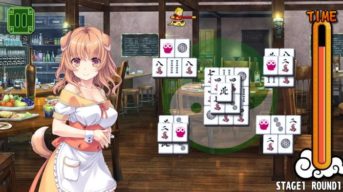 Pretty Girls Mahjong Solitaire [GREEN] 
