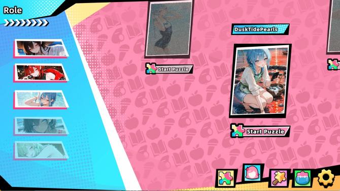 THROUGH TIME·SUMMER OF GIRL PUZZLE PC S 