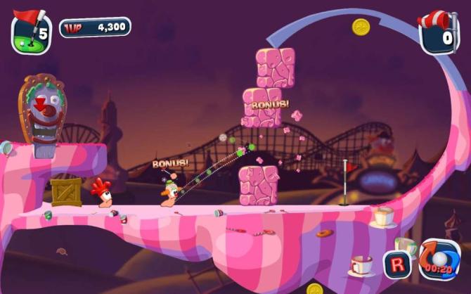 Worms Crazy Golf 