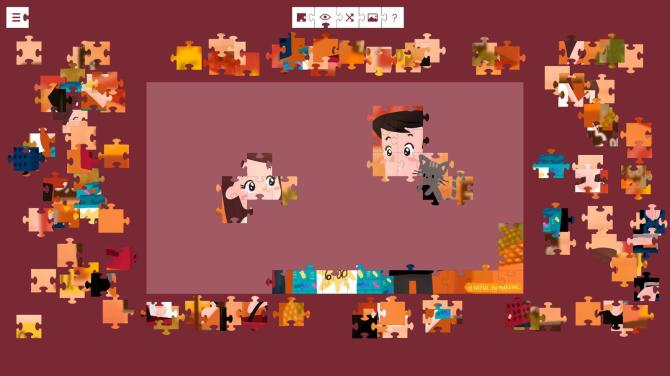 How Buddy’s parents met - a jigsaw puzzle tale St 