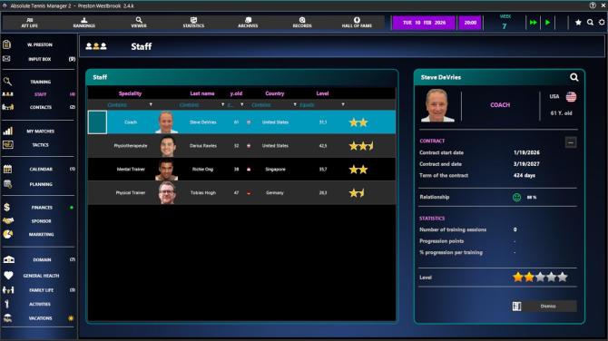 Absolute Tennis Manager 2 