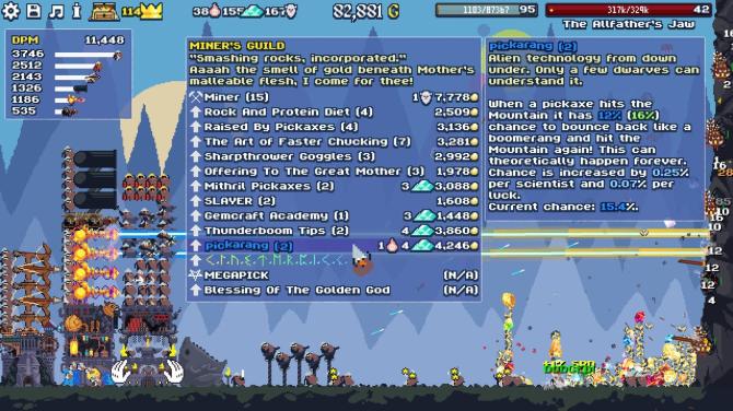 Dwarf Eats Mountain 
