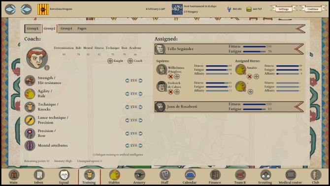Jousting Manager 