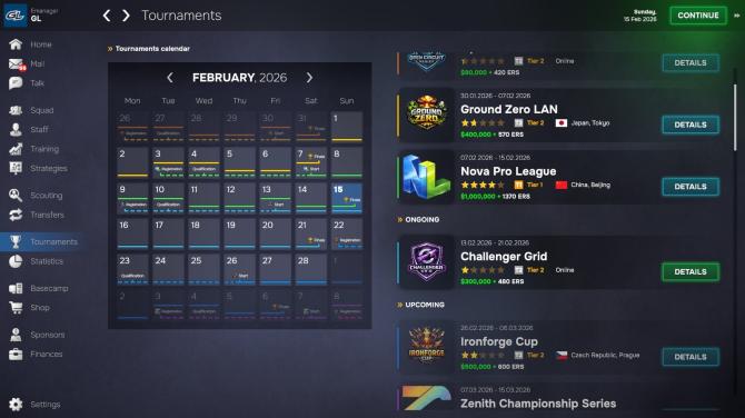Esports Manager 2026 RoW 