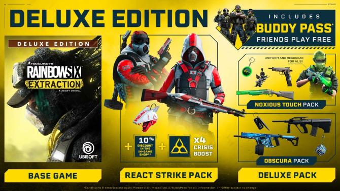 Tom Clancy's Rainbow Six Extraction Deluxe Edition US XBOX One / Xbox Series X|S CD Key 