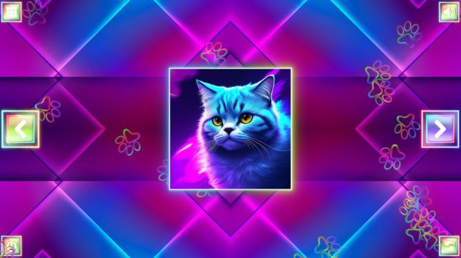 Neon Fantasy: Cats 