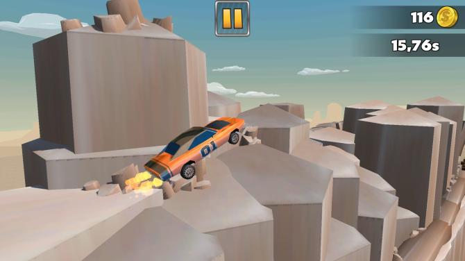 Race in Desert 