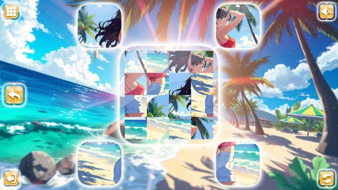 Lovely Anime Puzzle Summer 