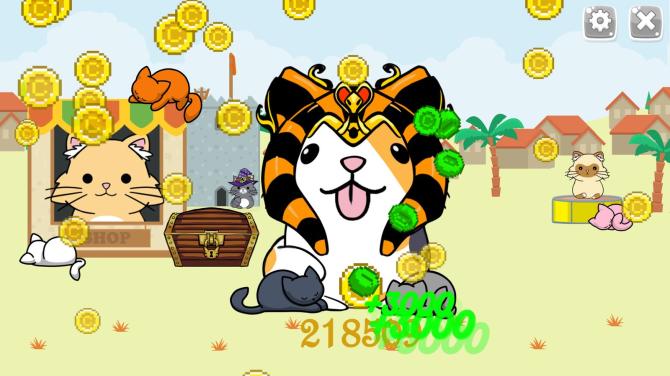 The King Cat Clicker 