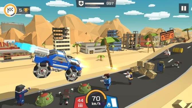 Zombie Derby: Pixel Survival 