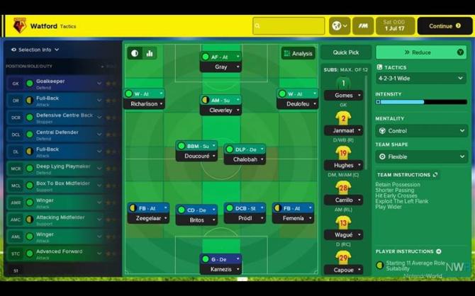 Football Manager Touch 2018 