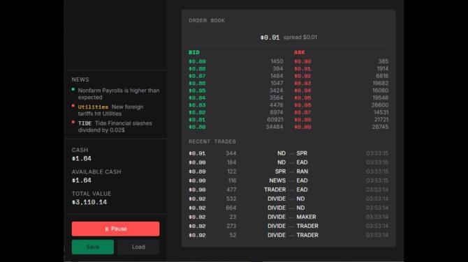 FUNEX: Stock Market Simulator 