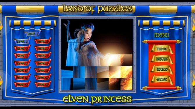 Land of Puzzles: Elven Princess 