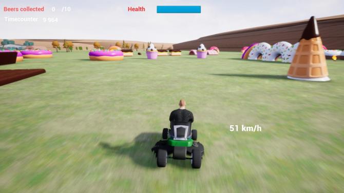 Lawnmower Game Beer 