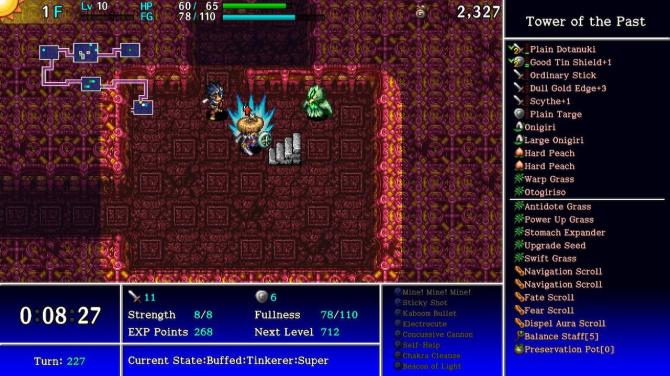 Shiren the Wanderer: The Tower of Fortune and the Dice of Fate 