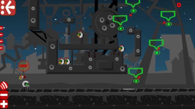 Robot vs Birds Zombies 