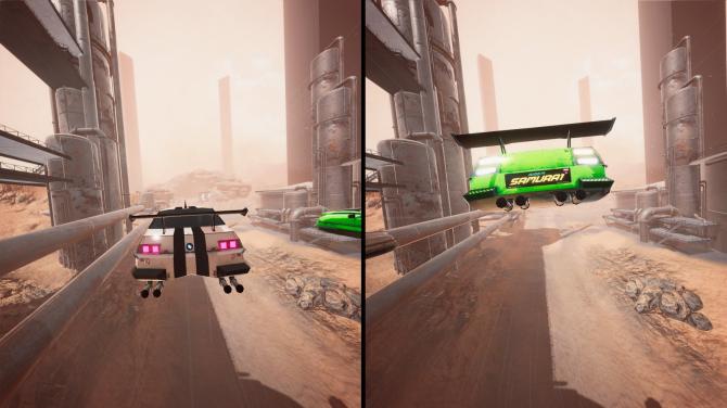 Hovercars 3077: Underground racing 