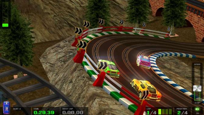 HTR+ Slot Car Simulation 