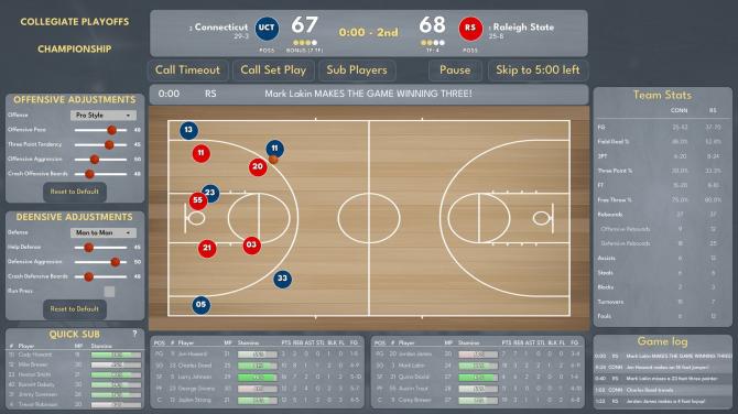 College Basketball Manager 