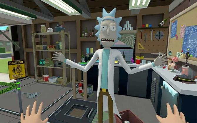 Rick and Morty Virtual Rick-ality 