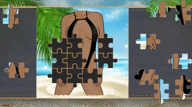 LineArt Jigsaw Puzzle - Erotica Summer 