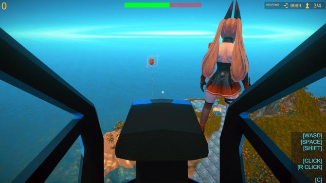 Save Giant Girl from monsters 