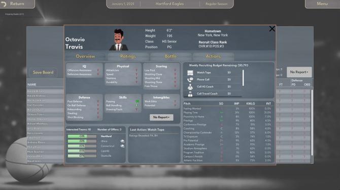 College Basketball Manager 