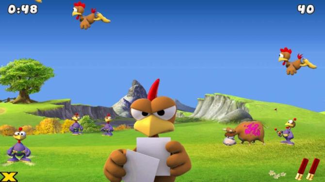 Moorhuhn Invasion (Crazy Chicken Invasion) 