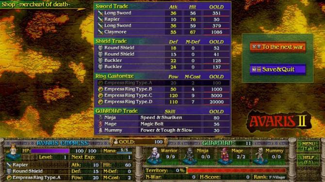 Avaris 2: The Return of the Empress 