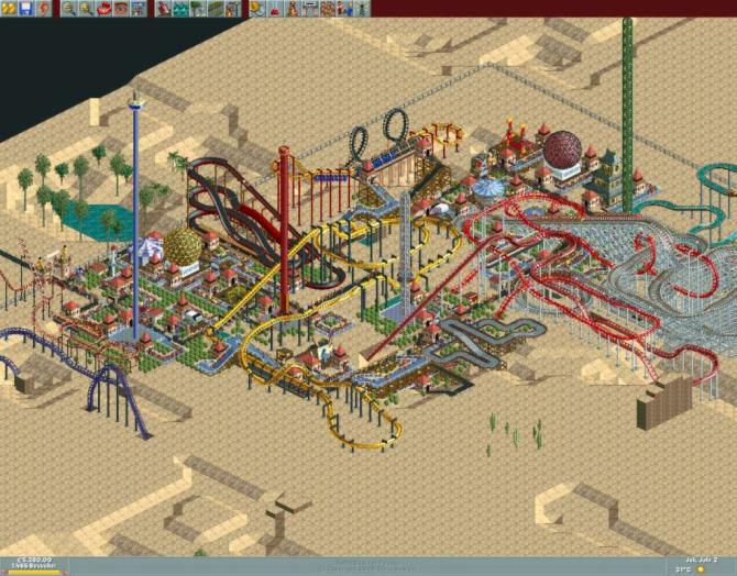 RollerCoaster Tycoon: Deluxe RoW 