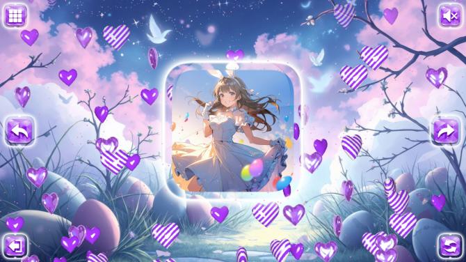 Lovely Anime Puzzle: Easter 