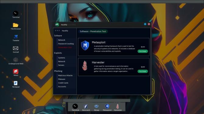 Anonymous Hacker Simulator 