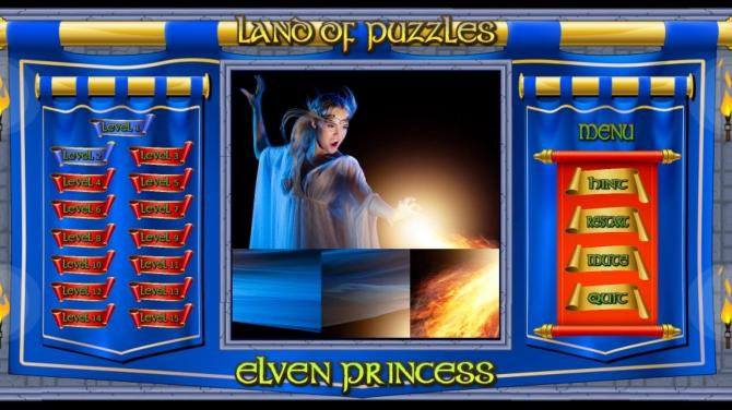 Land of Puzzles: Elven Princess 