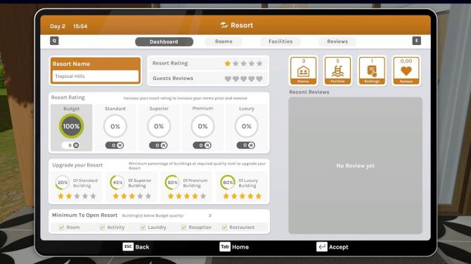 Hotel: A Resort Simulator 