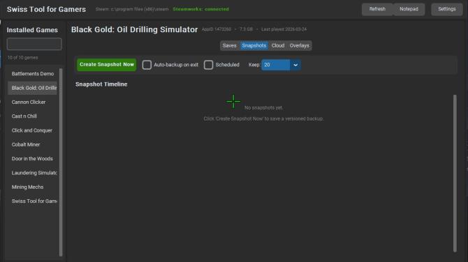 Swiss Tool for Gamers 